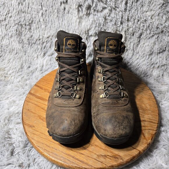 Mens Timberland  Mt. Maddsen Mens Size 9 Wide Leather Lace Up Ankle Work Boots - Picture 2 of 12